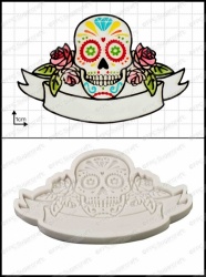 'Sugar Skull' Silicone Mould